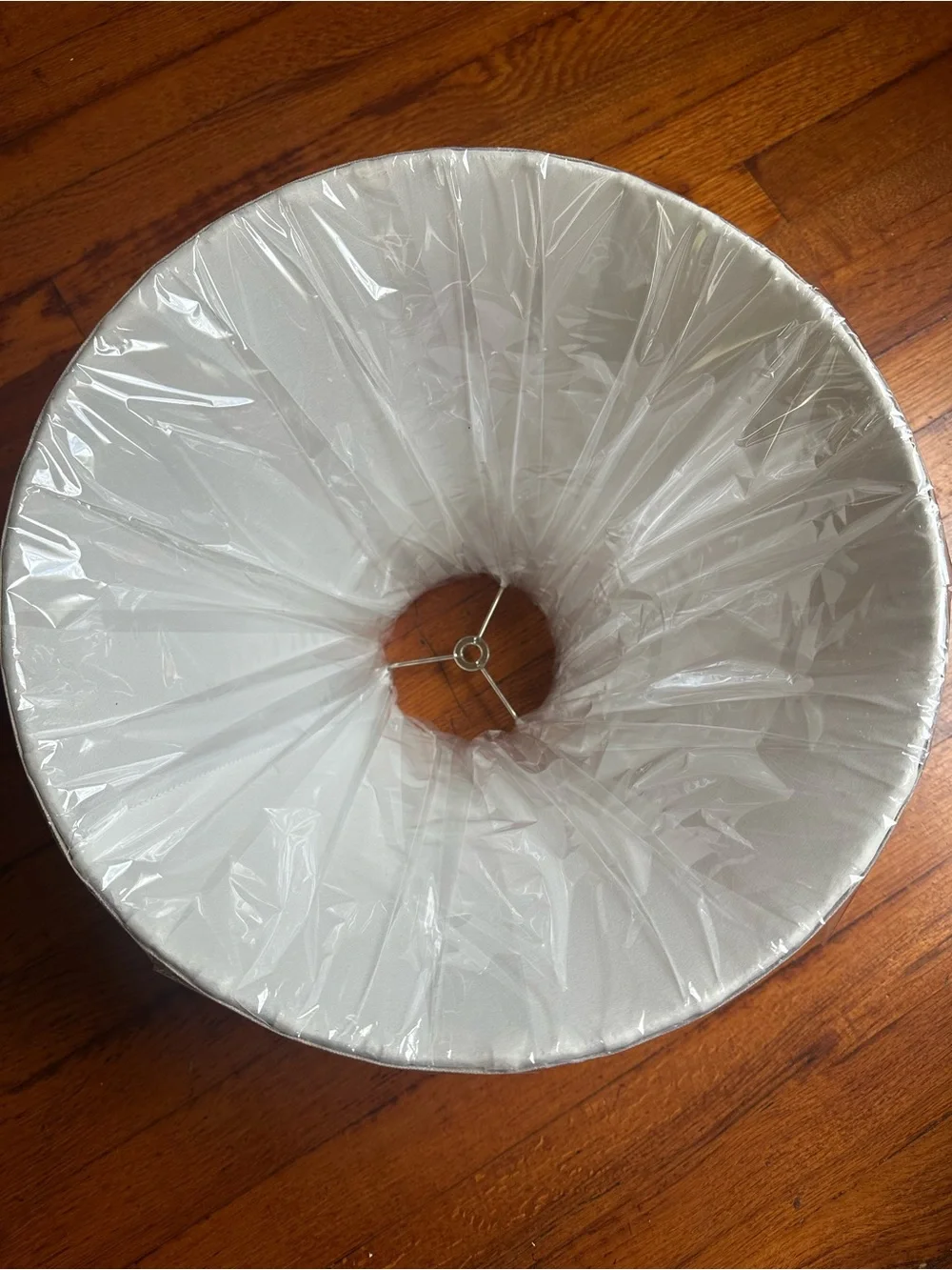Drum Lamp Shade 5”x10”x14 Textured Beige Fabric New